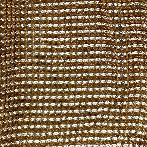 Whiting & Davis Gold Mesh Bag - Picture 8 of 15